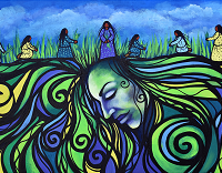 土壤 地球 合一